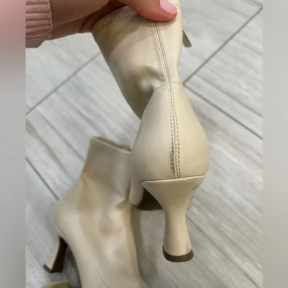 Cream Boots - Picture 3 of 4
